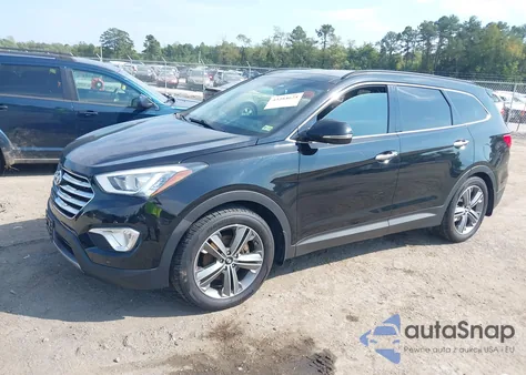 2014 Hyundai Santa Fe Limited z USA, uszkodzony, nr VIN KM8SR4HF6EU083766